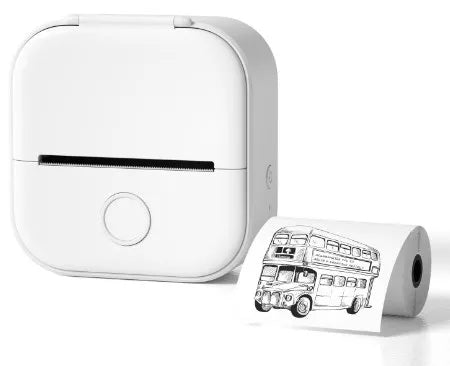 "Upgraded Mini Pocket Printer – Fast, Portable, Wireless Bluetooth Thermal Photo Printer"