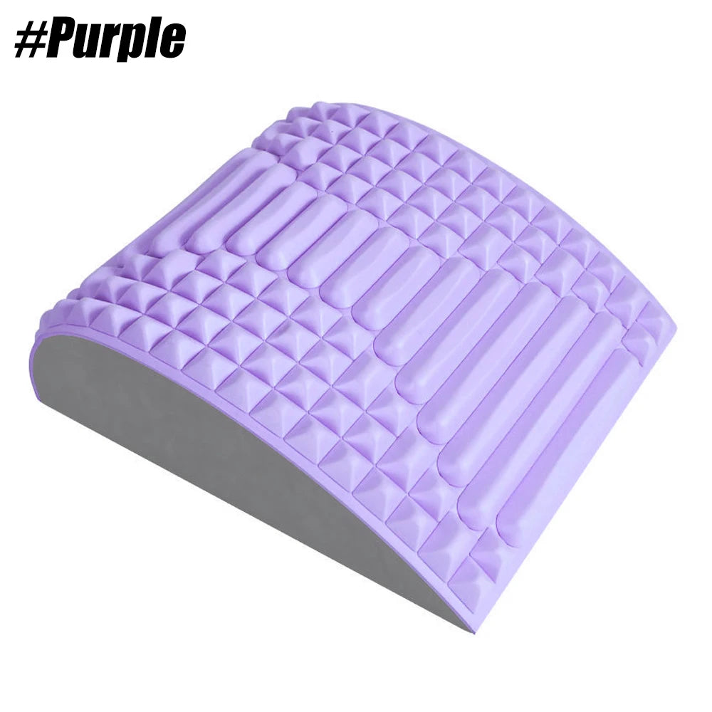 "Back Stretcher for Pain Relief – Lumbar & Cervical Spine Support, Physical Traction Pillow for Lower Back & Neck Relaxation"